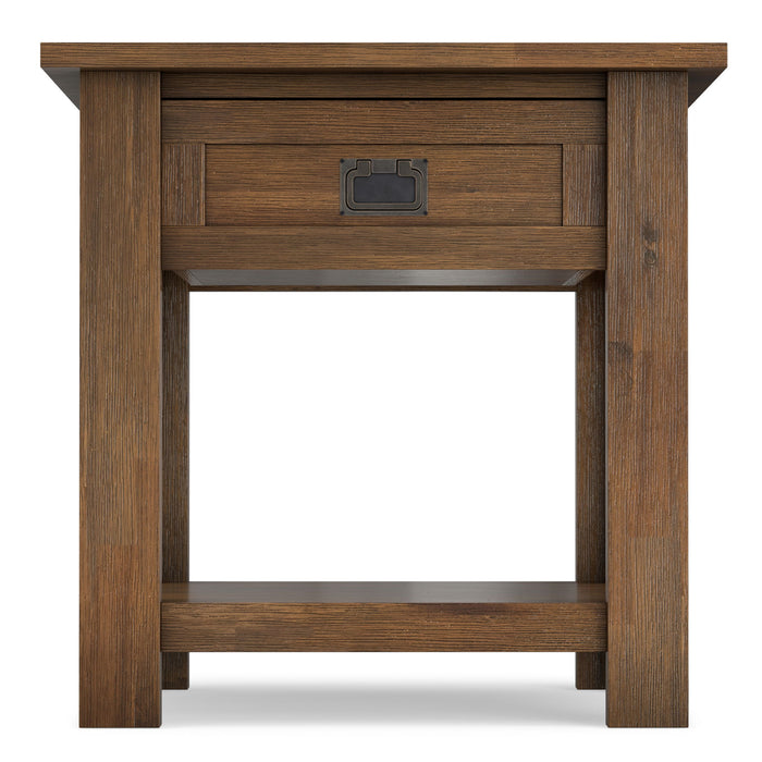 Monroe - Handcrafted Side Table Simpli-Home