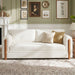 Modern 3 Seater Upholstered Couch Sofa For Living Room Noble House