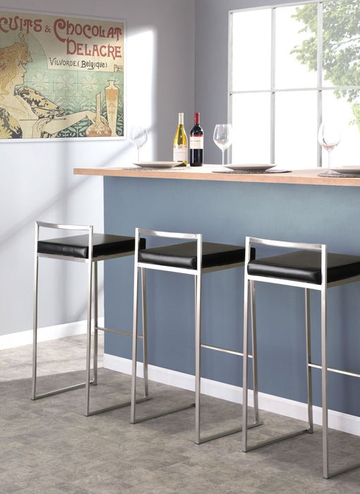 Fuji - Contemporary Stackable Design Barstool Lumi Source