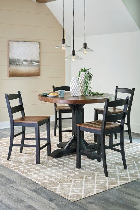 Valebeck - Counter Height Dining Room Set Signature Design by Ashley®