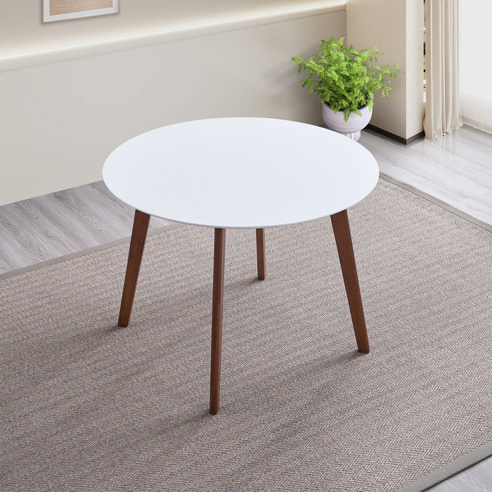 Carlton - Dining Table - Brown / White