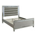 Bed With LED Lights, Tufted Headboard Home Essentials