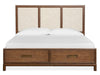 Ridgefield - Complete Panel Storage Bed With Upholstered Headboard Magnussen Furniture