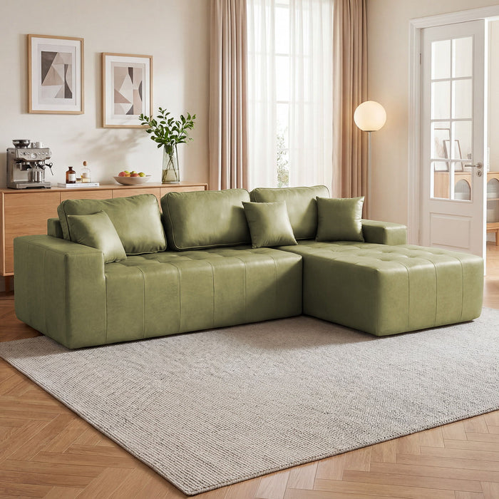 L - Shaped Corner Chaise Sofa Bed Home Essentials