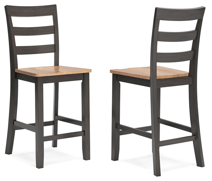 Gesthaven - Barstool (Set of 2) Signature Design by Ashley®