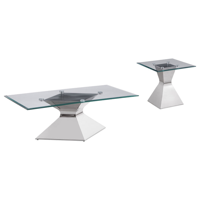 Exeter - Rectangular Coffee And End Table Set Furniture Max