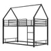 Bunk Bed With Safety Guardrails, No Box Spring Needed Home Essentials