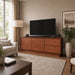 TV Stand For TVs Up To 60" With 2 Doors And 2 Drawers Home Essentials