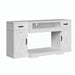 TV Stand With Adjustable Shelves & Double Doors Home Essentials