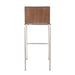 Mason Mara - Contemporary Fixed Height Barstool (Set of 2) Lumi Source