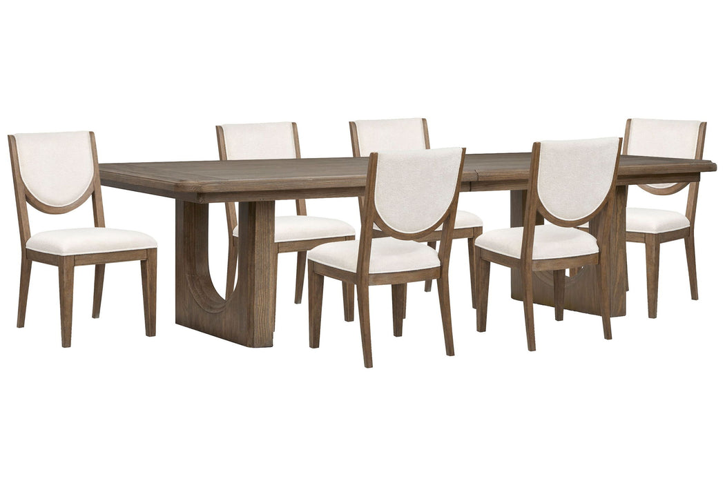 Westbourne - Extendable Trestle Dining Table Set Magnussen Furniture