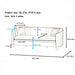 3 Seater Classic Sofa, Living Room Furniture Home Essentials