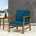 Perla - Contemporary Club Chair With Water Resistant Cushionі Noble House