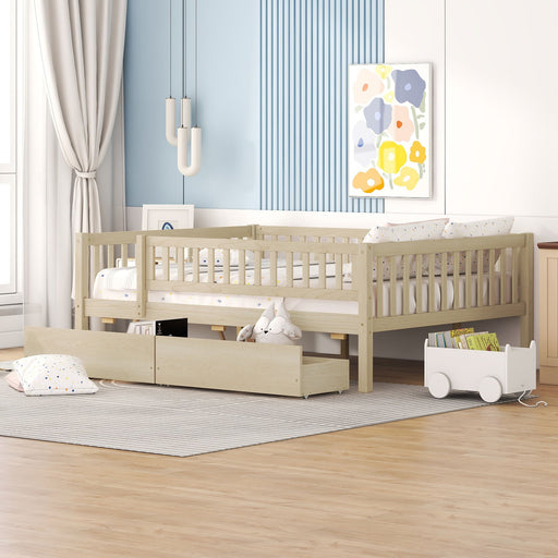 Multi Functional Wooden Daybed Bed DreamHaus