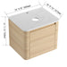 Wall Mounted Bathroom Vanity With Soft Close Door, Excluding Sink Home Essentials