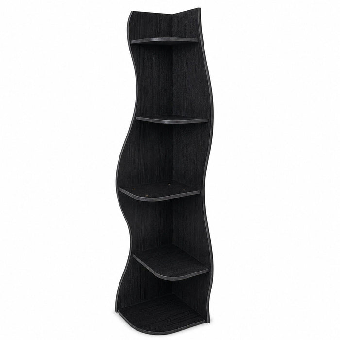 5 Tier S - Shaped Corner Shelf For Living Room Home Essentials