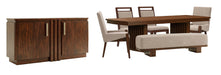 Reena - Extendable Trestle Dining Table Set Magnussen Furniture