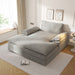 Modern Oversized Double Chaise Lounge Chair Home Essentials