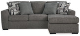 Gardiner - Sofa Chaise - Pewter Signature Design by Ashley®