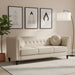 Chesterfield Sofa With Square Arms For Living Room US Pride