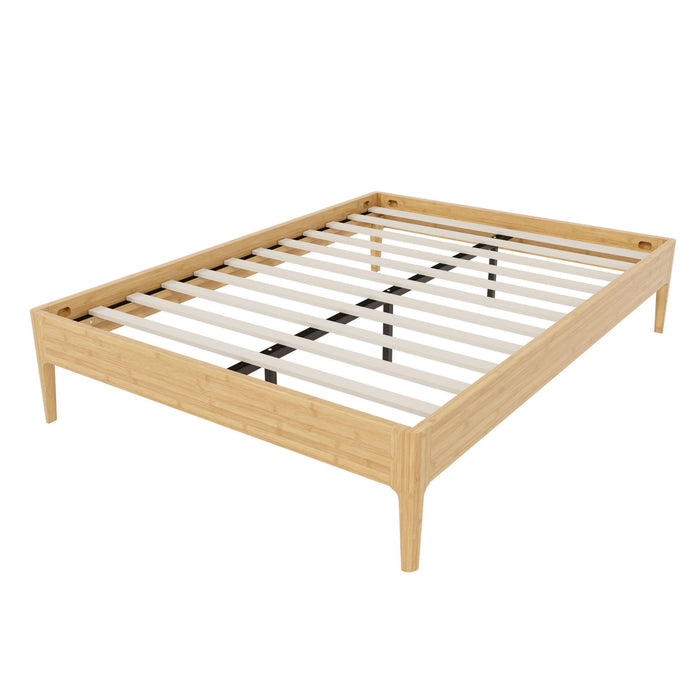 Modern Minimalist Style Platform Bed Hearth and Haven