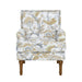 Floral Accent Armchair With Nailhead Trim Home Essentials