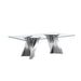 Table With Twisted Fan Shaped Legs Home Essentials