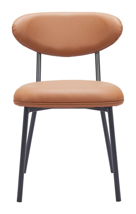 Rorun - Dining Chair (Set of 4) - Brown Zuo Modern