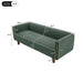 Modern 3 Seater Sofa Noble House
