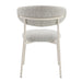 Kalam - Side Chair (Set of 2) - Gray Fabric & Beige ACME
