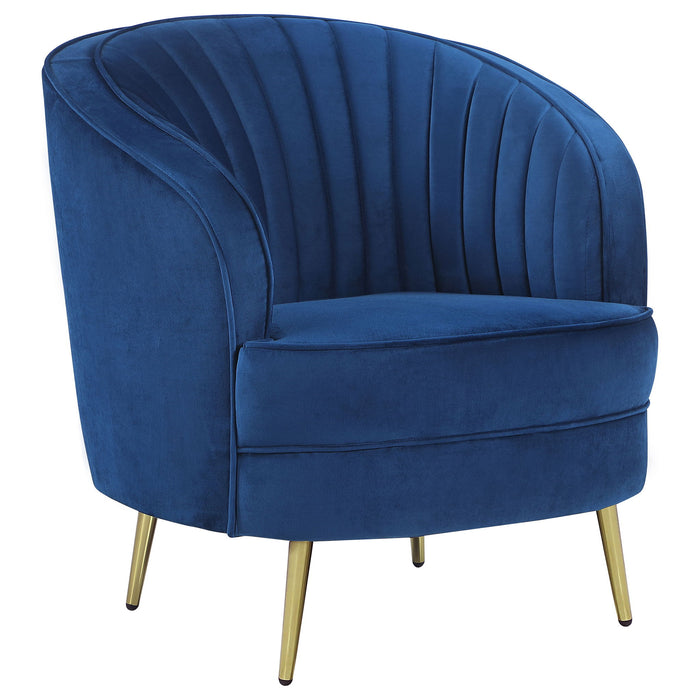 Tufted Upholstered Lounge Seating Chair Furniture Max