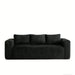 Cloud Loveseat Sofa Couch, Compressed - Black Home Essentials