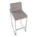 Fuji - Contemporary And Modern Elegance High Back Barstool Lumi Source