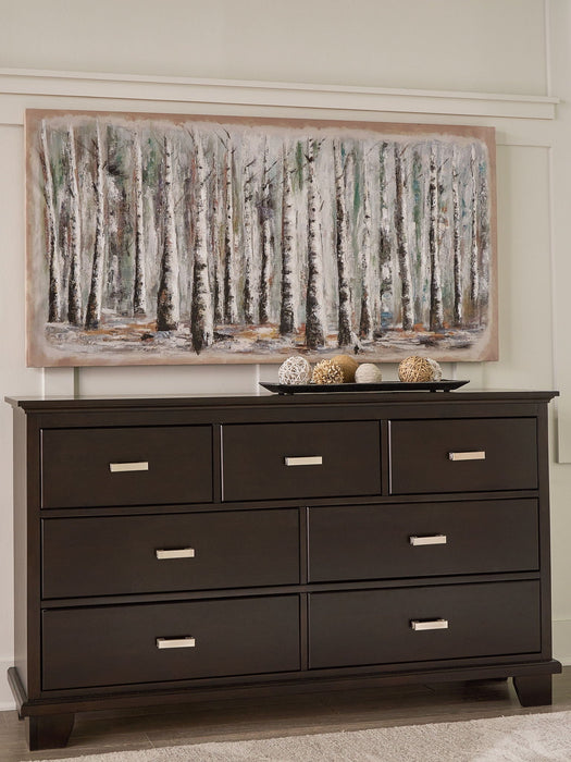 Covetown - Dresser - Dark Brown Signature Design by Ashley®