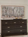Covetown - Dresser - Dark Brown Signature Design by Ashley®