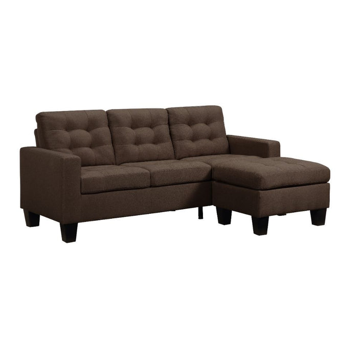 Earsom - Sofa & Ottoman ACME