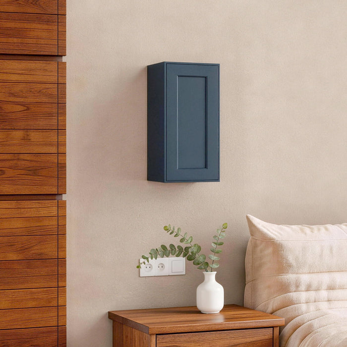 Shaker Wall Cabinet With 2 Adjustable Shelves Home Essentials
