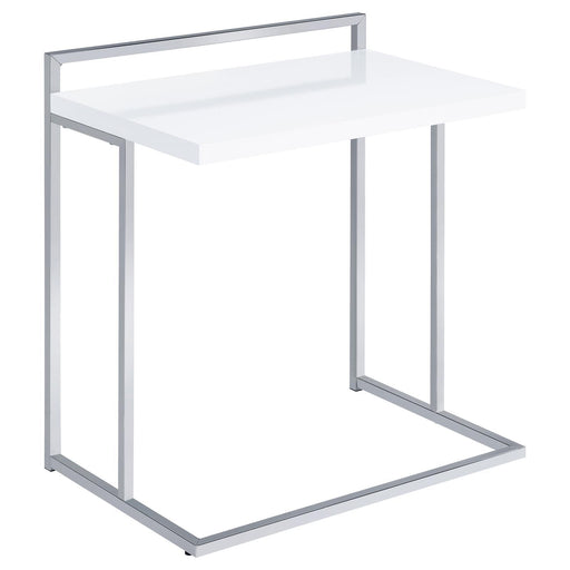 Rectangular Top Snack Table - White Furniture Max