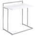 Rectangular Top Snack Table - White Furniture Max