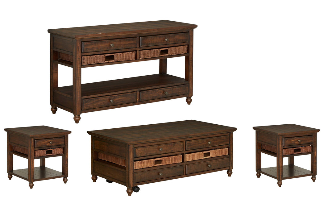 Cottage Lane - Rectangular Lift Top Cocktail Table Set Magnussen Furniture
