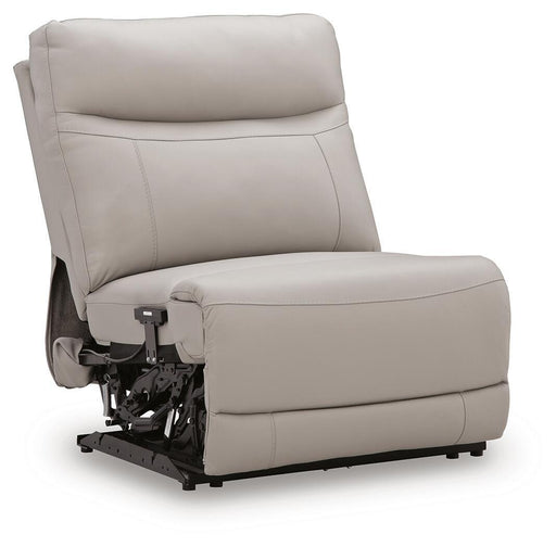 Gravier - Power Armless Recliner With Adjustable Headrest - Gray Benchcraft®