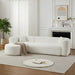 L - Shape Boneless Cloud Couch With 2 Throw Pillows For Living Room Home Essentials