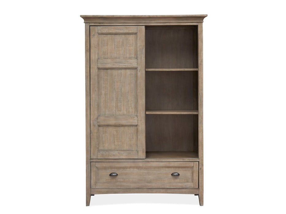 Paxton Place - Wood Door Chest - Dove Tail Gray Magnussen Furniture
