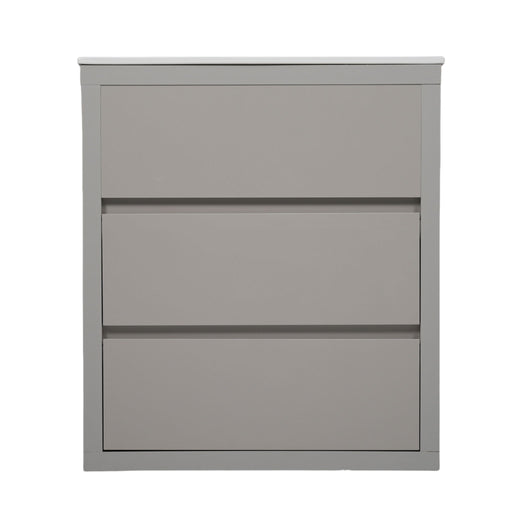 Double Sinks Bathroom Vanity Set With 2 Ceramic Basins Noble House