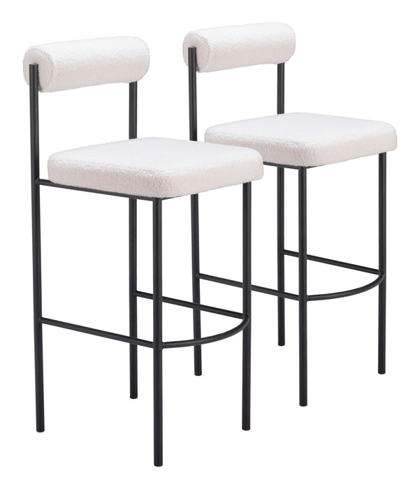 Livorno - Barstool (Set of 2) Zuo Modern