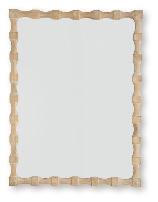 Acelmore - Accent Mirror - Light Brown Signature Design by Ashley®