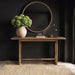 Turnkey - Trestle Console Table - Antique Brown Jennifer Taylor Home