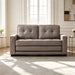 Pull Out Sleeper Loveseat - Light Brown US Pride