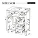 Bathroom Vanity With Sink, Freestanding Design, Soft Close Doors & Drawers - White Noble House