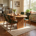 5 Piece Indoor Dining Set With Oval Table And Chairs Noble House